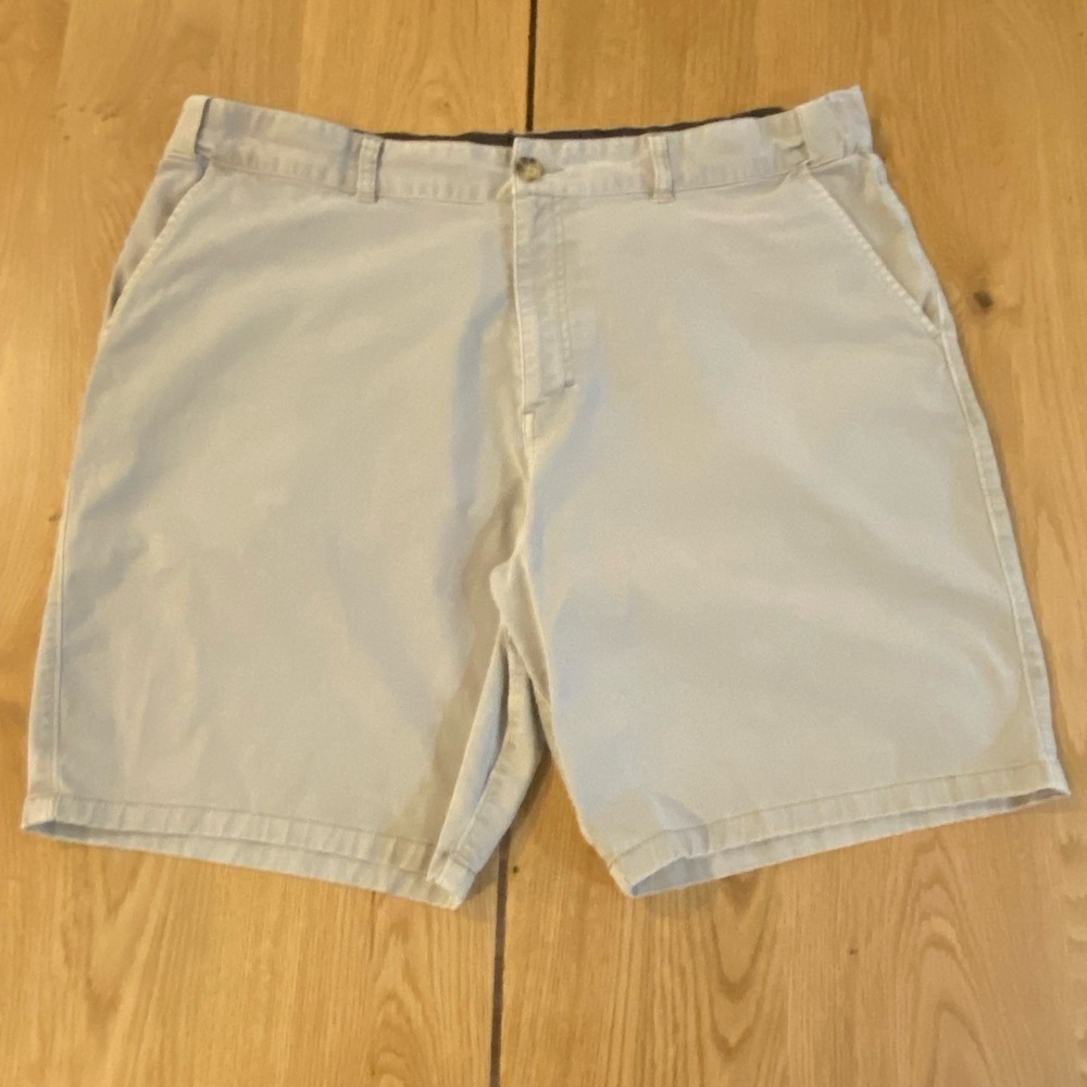 Marsh Wear Chino Shorts 38 Khaki Tan Flat Front Outdoor‎ Fishing Hiking Golf Men